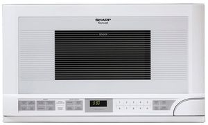 Sharp® Carousel® 1.5 Cu. Ft. White Over The Counter Microwave