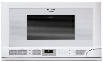 Sharp® Carousel® 1.5 Cu. Ft. White Over The Counter Microwave 0