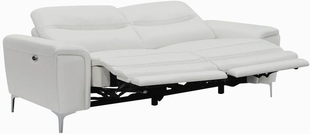 Coaster® Largo Upholstered Power White Sofa 2