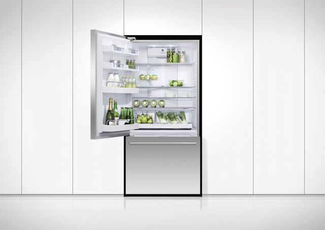 Fisher & Paykel Series 7 17.1 Cu. Ft. Stainless Steel Counter Depth Bottom Freezer Refrigerator-2