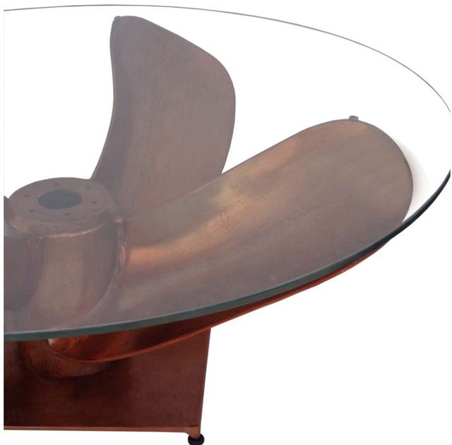 Moe's Home Collection Archimedes Copper Coffee Table 2