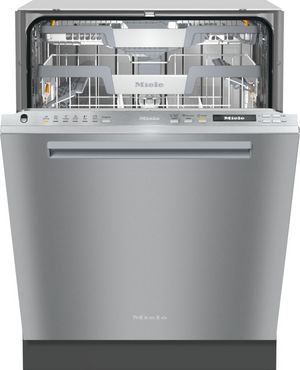 Miele 24" Clean Touch Steel™ Top Control Built In Dishwasher 