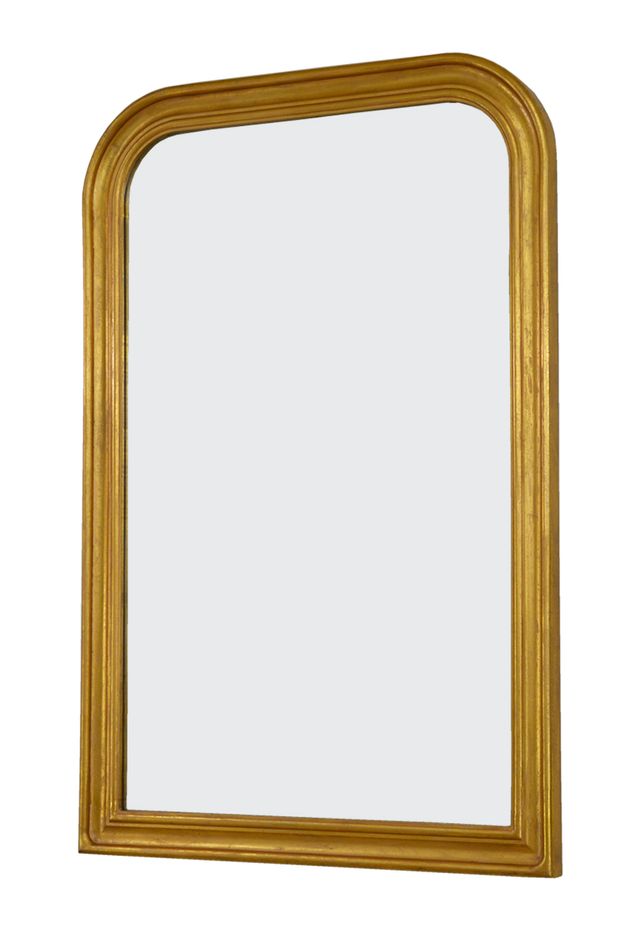Zeugma Imports Louis Philippe Gold Wall Mirror-1