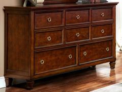 New Classic® Home Furnishings Tamarack Brown Cherry Dresser