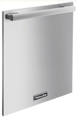 Miele Stainless Steel Dishwasher Panel Kit with Panel and Comfort Swivel Handle