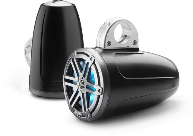 JL Audio® M3 7.7" Marine Enclosed Coaxial Speaker System with RGB LED Lighting 0