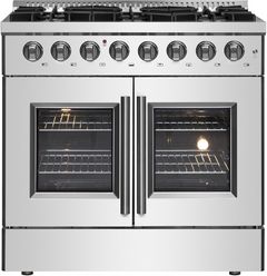 FORNO® Galiano 36" Stainless Steel Pro Style Dual Fuel Range