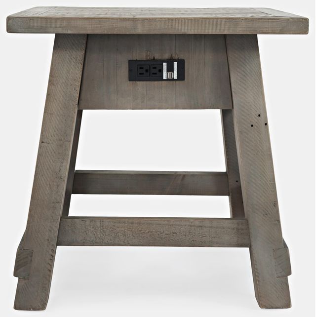 Jofran Inc. Outer Banks Gray Power End Table 3