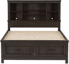 Liberty Furniture Thornwood Hills Rock Beaten Gray Full Bookcase Youth Bed