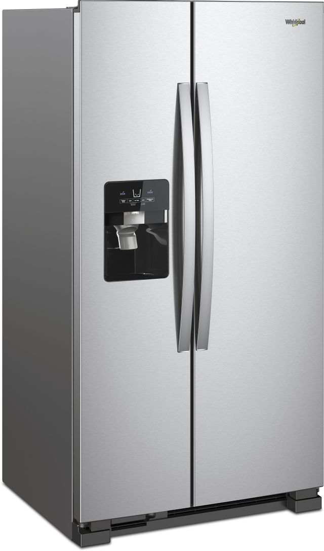 Whirlpool® 25 Cu. Ft. Side-by-Side Refrigerator-Fingerprint Resistant Stainless Steel 9