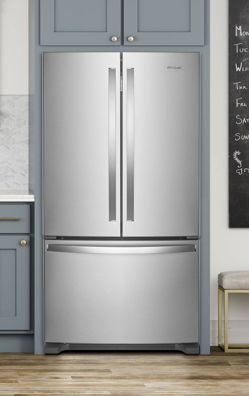 Whirlpool® 25.2 Cu. Ft. Fingerprint Resistant Stainless Steel French ...