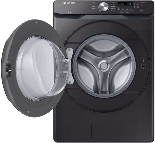 Samsung 4.5 Cu. Ft. Black Stainless Steel Front Load Washer-1