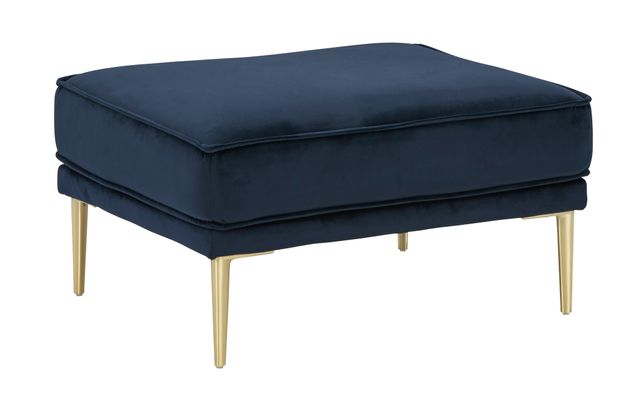 Signature Design by Ashley® Macleary Navy Ottoman-0