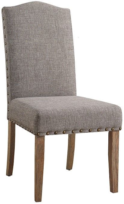 Crown Mark Vesper Brown/Gray Dining Side Chair-0