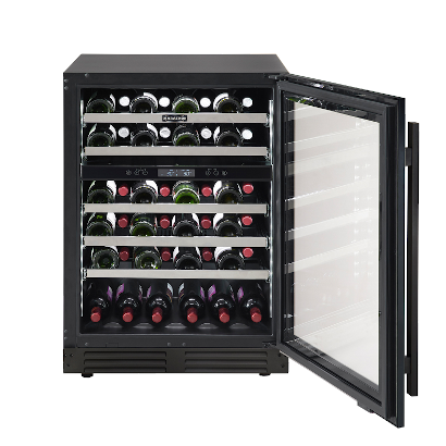 Marathon® 24" Black Stainless Steel Wine Cooler 2