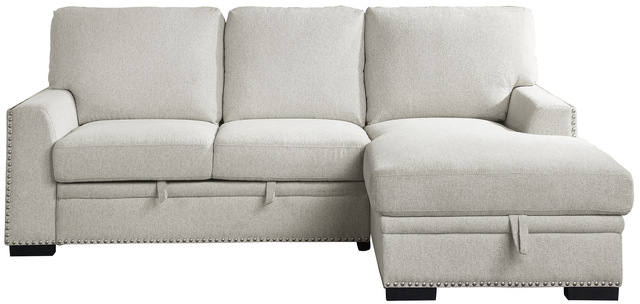 Homelegance® Morelia 2-Piece Beige Sectional Sofa Set | BlvdHome