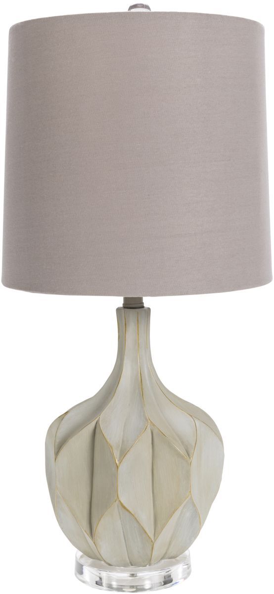 Surya Alpena Light Gray Table Lamp-0