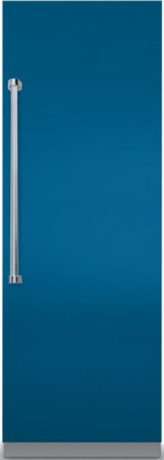 Viking® 7 Series 12.2 Cu. Ft. Alluvial Blue Fully Integrated Right Hinge All Freezer with 5/7 Series Panel
