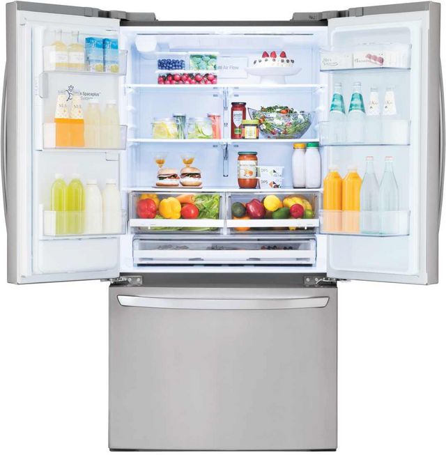 LG 4 Piece Package with a 27.9 Cu Ft French Door Refrigerator-3