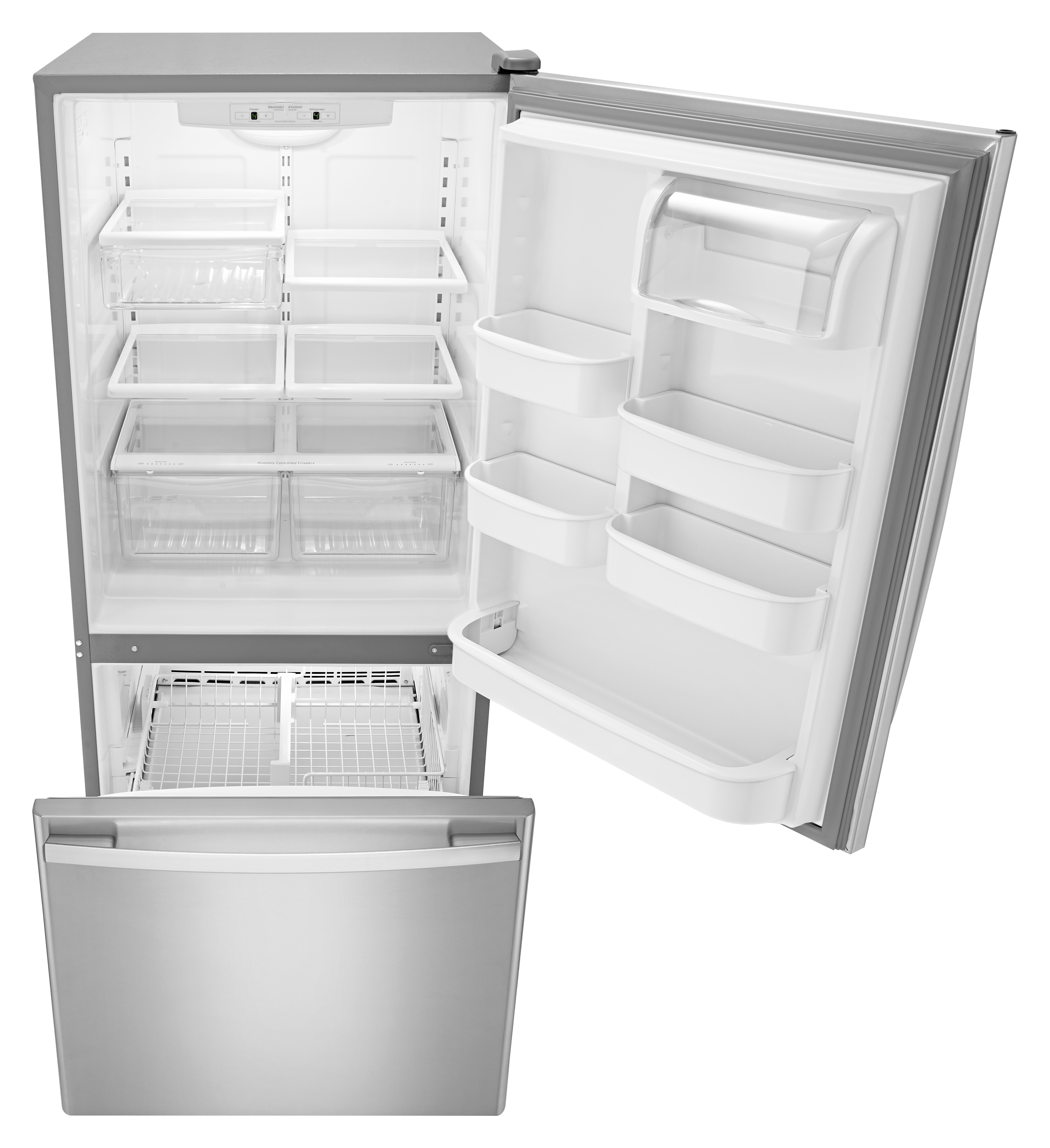 Amana® 18.7 Cu. Ft. Bottom Freezer Refrigerator | Big Sandy Superstore ...