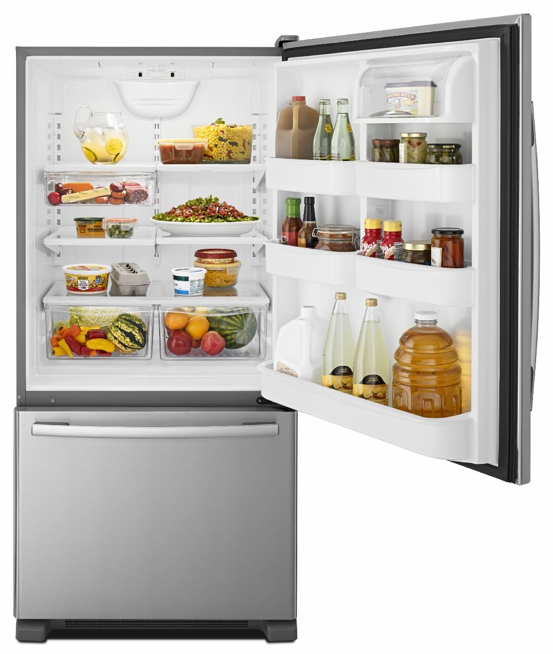 Amana® 22.1 Cu. Ft. Bottom Freezer Refrigerator | Big Sandy Superstore ...