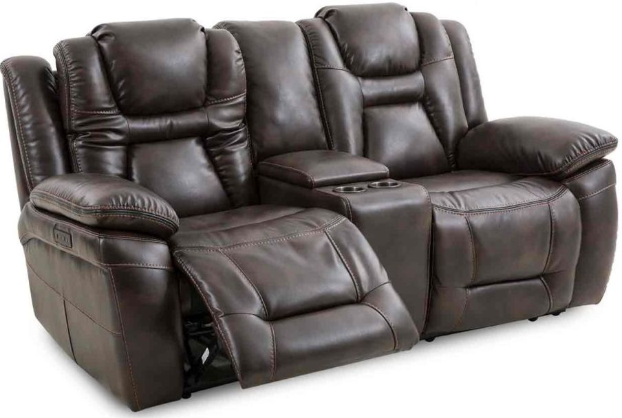 Dual recliner with console cover hot sale