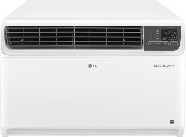 LG 18,000 BTU's White Smart Wi-Fi Enabled Window Air Conditioner