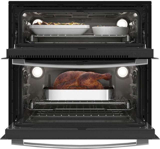 GE Profile™ 30" Stainless Steel Double Electric Wall Oven-2