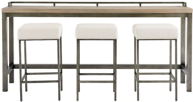 Universal Explore Home™ Curated Mitchell 4-Piece Greystone Console Table Set-0