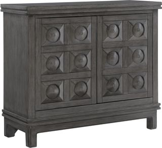 Powell® Zora Grey Carved Cabinet