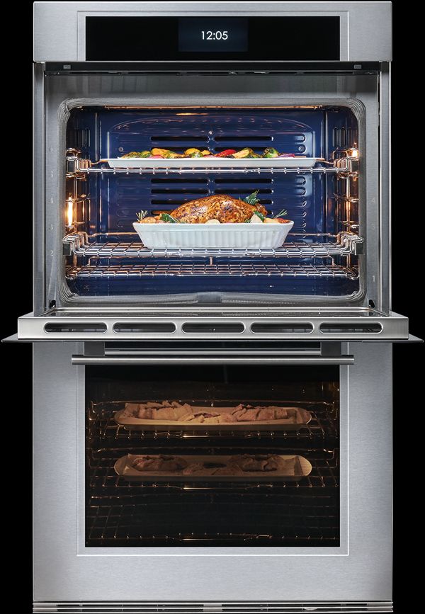 Wolf® M Series Transitional 30" Stainless Steel Electric Built in Double Oven 2