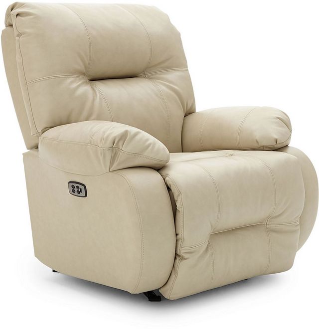 Best® Home Furnishings Brinley2 Parchment Leather Space Saver Recliner