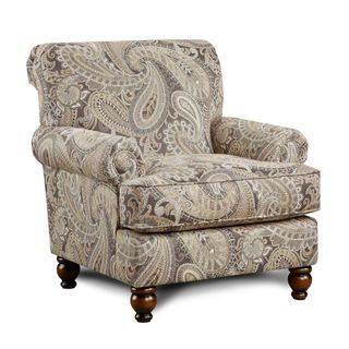 Fusion Furniture Capernicus Cobblestone Accent Chair