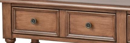 Stein World Hager Dark Mahogany Stain Console Table 1