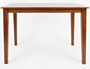 Jofran Inc. Simplicity Brown Cherry Counter Height Dining Table