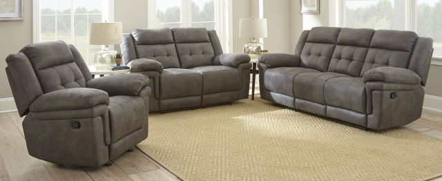 Steve Silver Co.® Anastasia Grey Recliner Sofa 3
