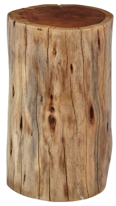Jofran Inc. Global Archive Hardwood Stump Accent Table