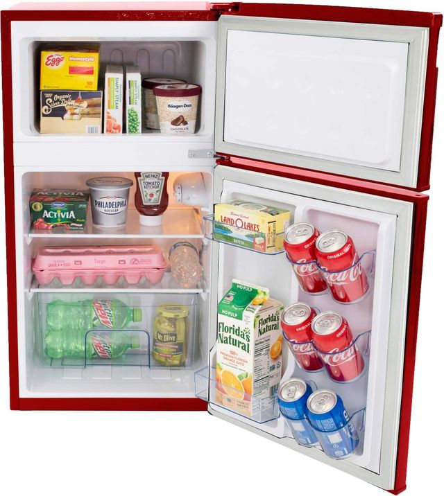 Avanti® Retro Series 3.0 Cu. Ft. Red Compact Refrigerator Home ...