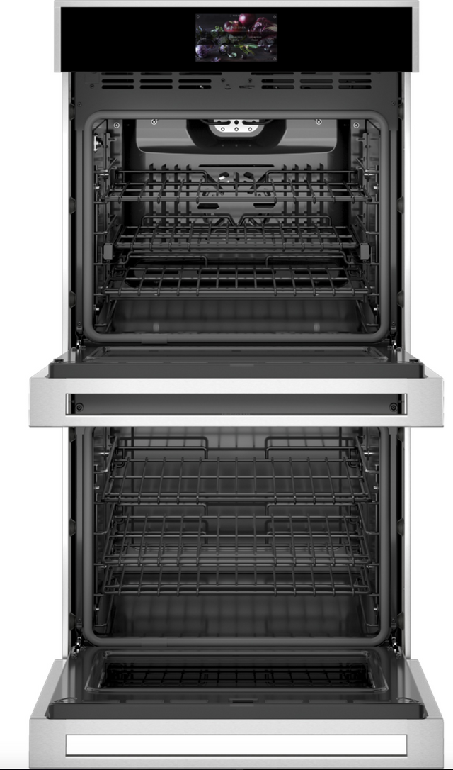 Monogram Minimalist 27" Stainless Steel Electric Built In Double Wall Oven-2