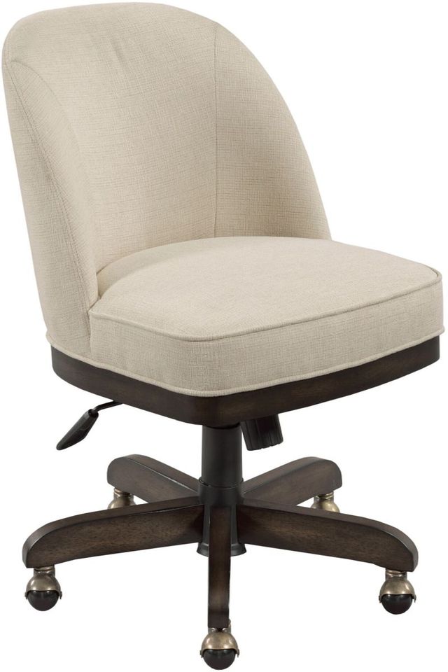 Hammary® Hidden Treasures Cream Leah Desk Chair-0