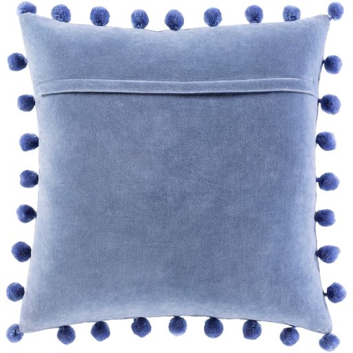 Surya Serengeti Denim 18" x 18" Toss Pillow with Polyester Insert 1