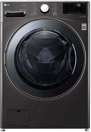LG 4.5 Cu. Ft. Black Steel Washer Dryer Combo
