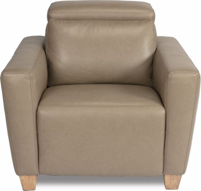 Flexsteel® Astra Taupe Power Recliner with Power Headrest-1