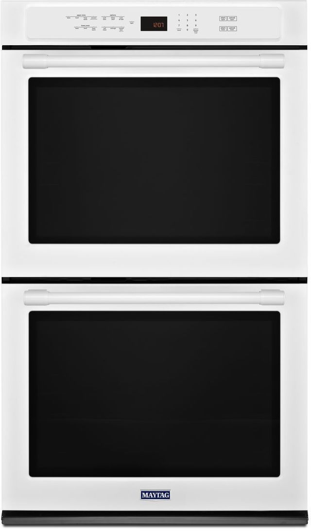 Maytag® 30" Electric Built In Double Oven-White