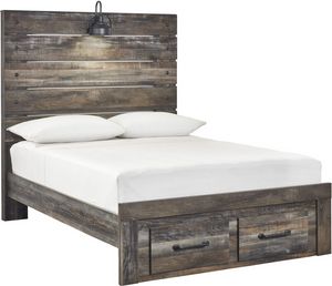 Signature Design by Ashley® Drystan Brown Full Panel Storage Bed