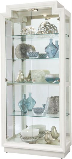 Howard Miller® Bexley III Aged Linen Curio Cabinet