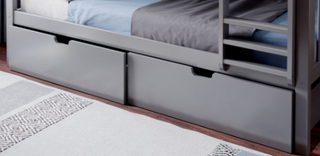 M3 Furniture Grey Under-Bed Storage Drawers