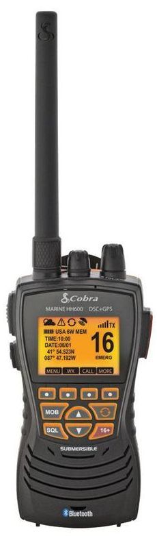 Cobra MRHH600 Handheld Floating Marine Radio
