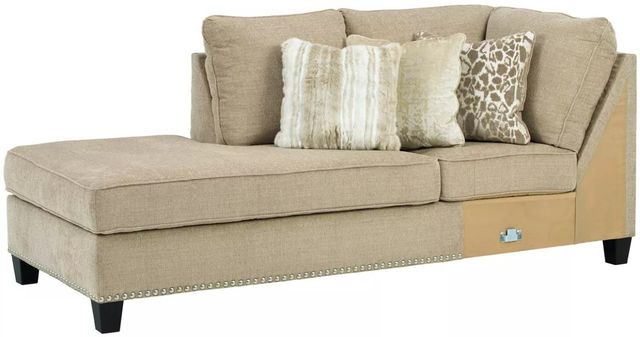 Signature Design by Ashley® Dovemont 2-Piece Putty Sectional Sofa 1