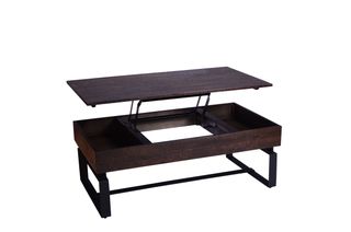 Rustique Lincoln Walnut Lift Top Coffee Table